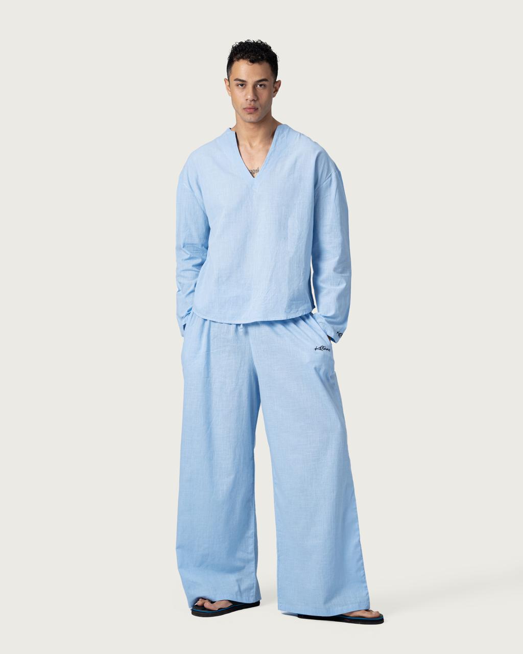 Shore Set (V-Neck + Trousers Set)