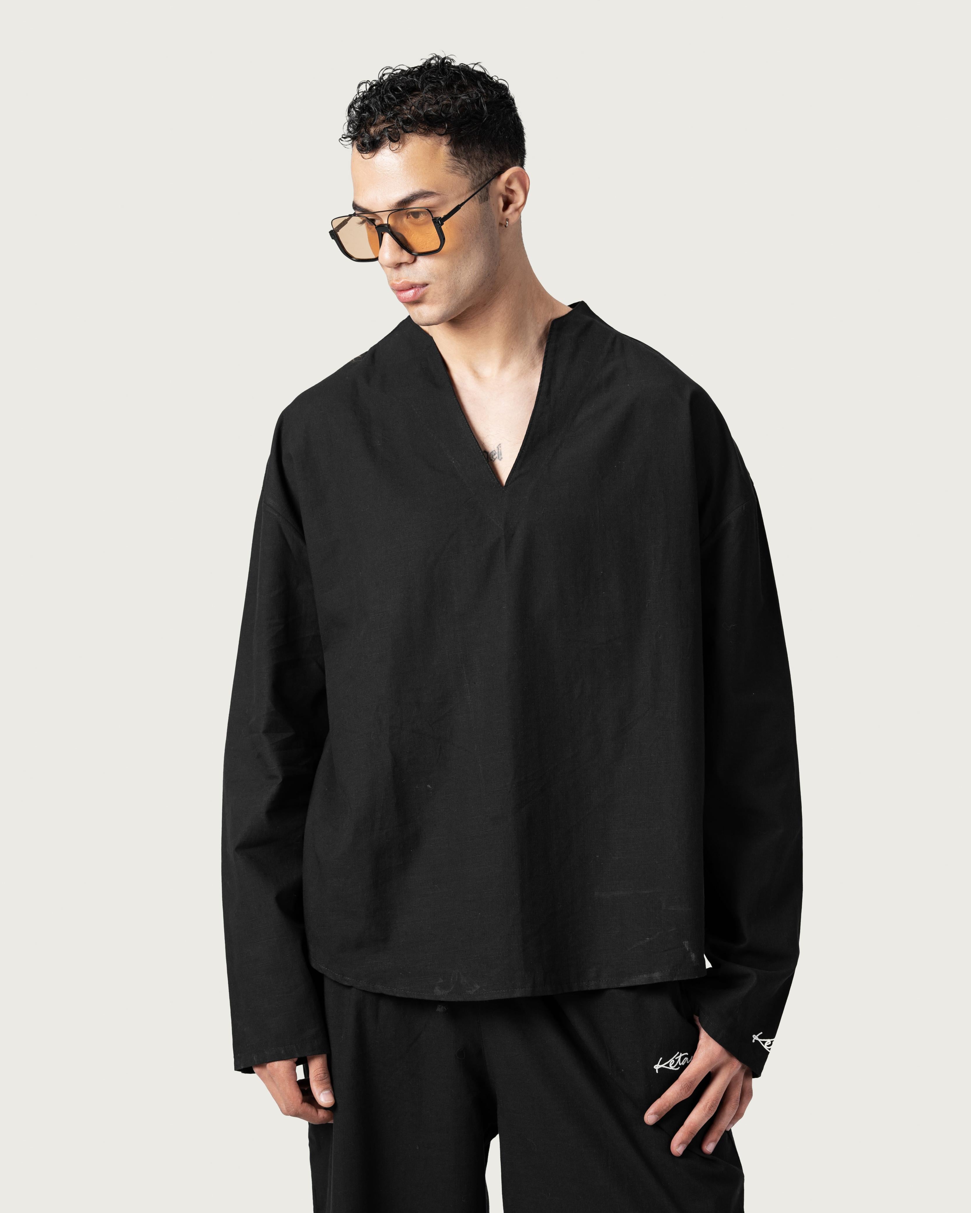 Shore Set (V-Neck + Trousers Set)